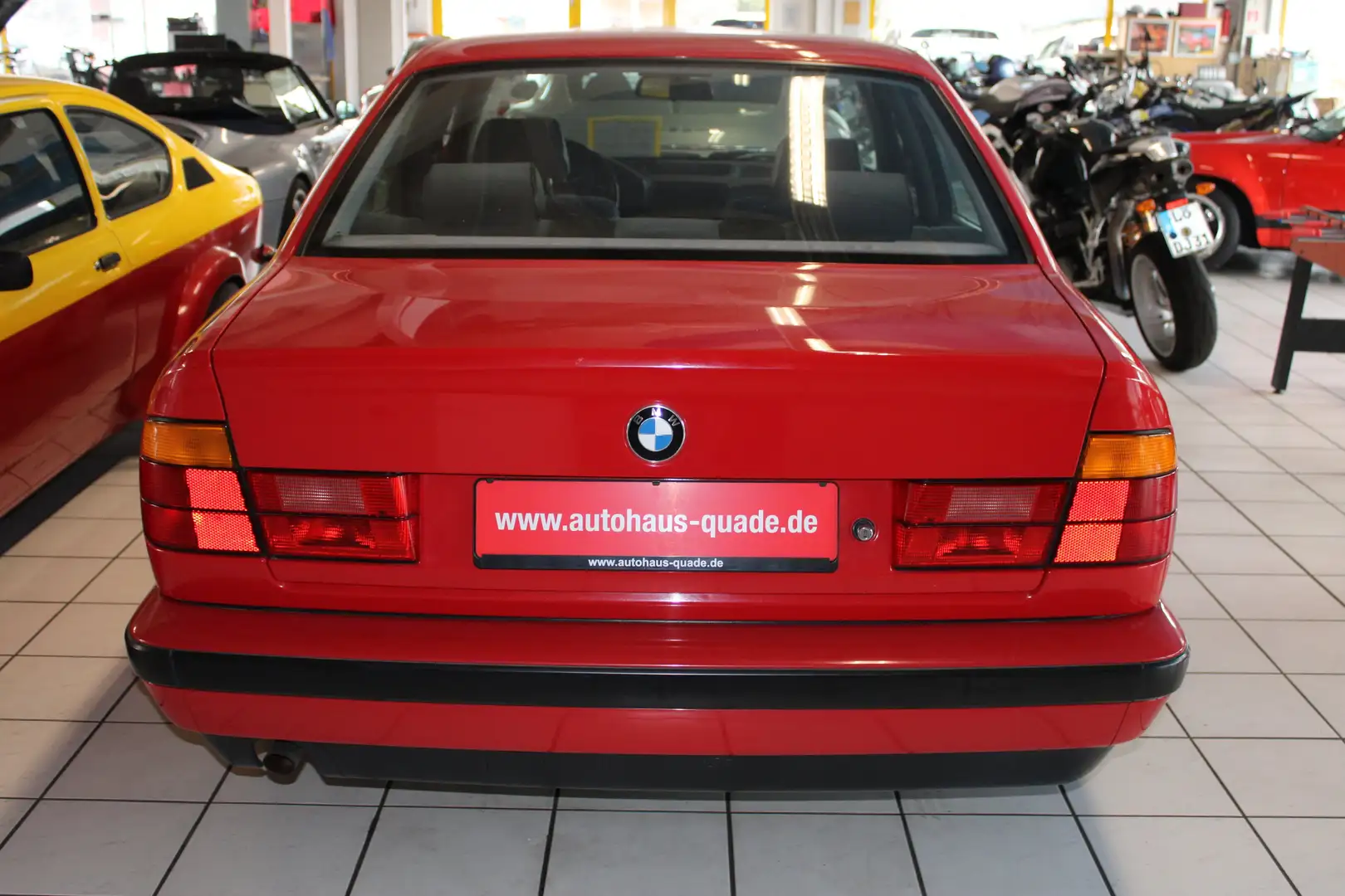 BMW 520 i Zahnriemen / Reifen / Service-Neu H-ZULASSUNG! Kırmızı - 2