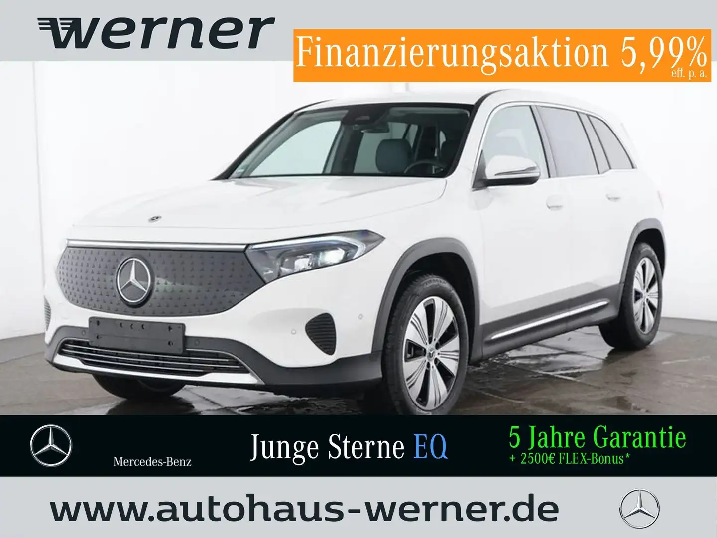 Mercedes-Benz EQB 300 4M PROGR-ADV PRE-SAFE KAMERA WINTER WDGS Weiß - 1