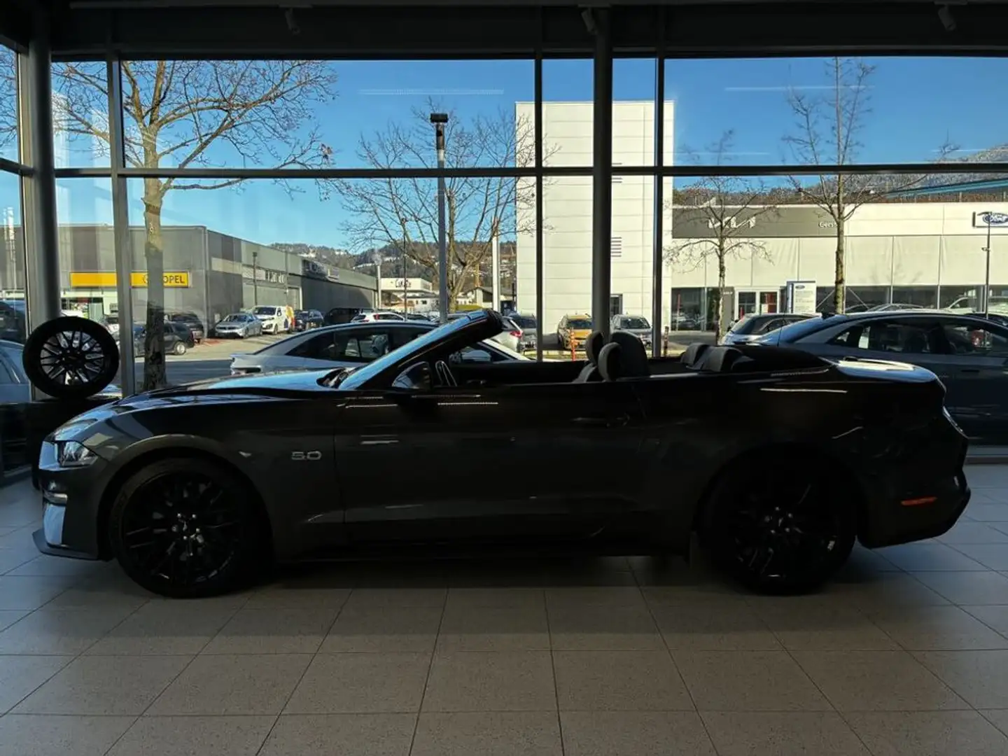 Ford Mustang Privat Verkauf Convertible GT Grijs - 2