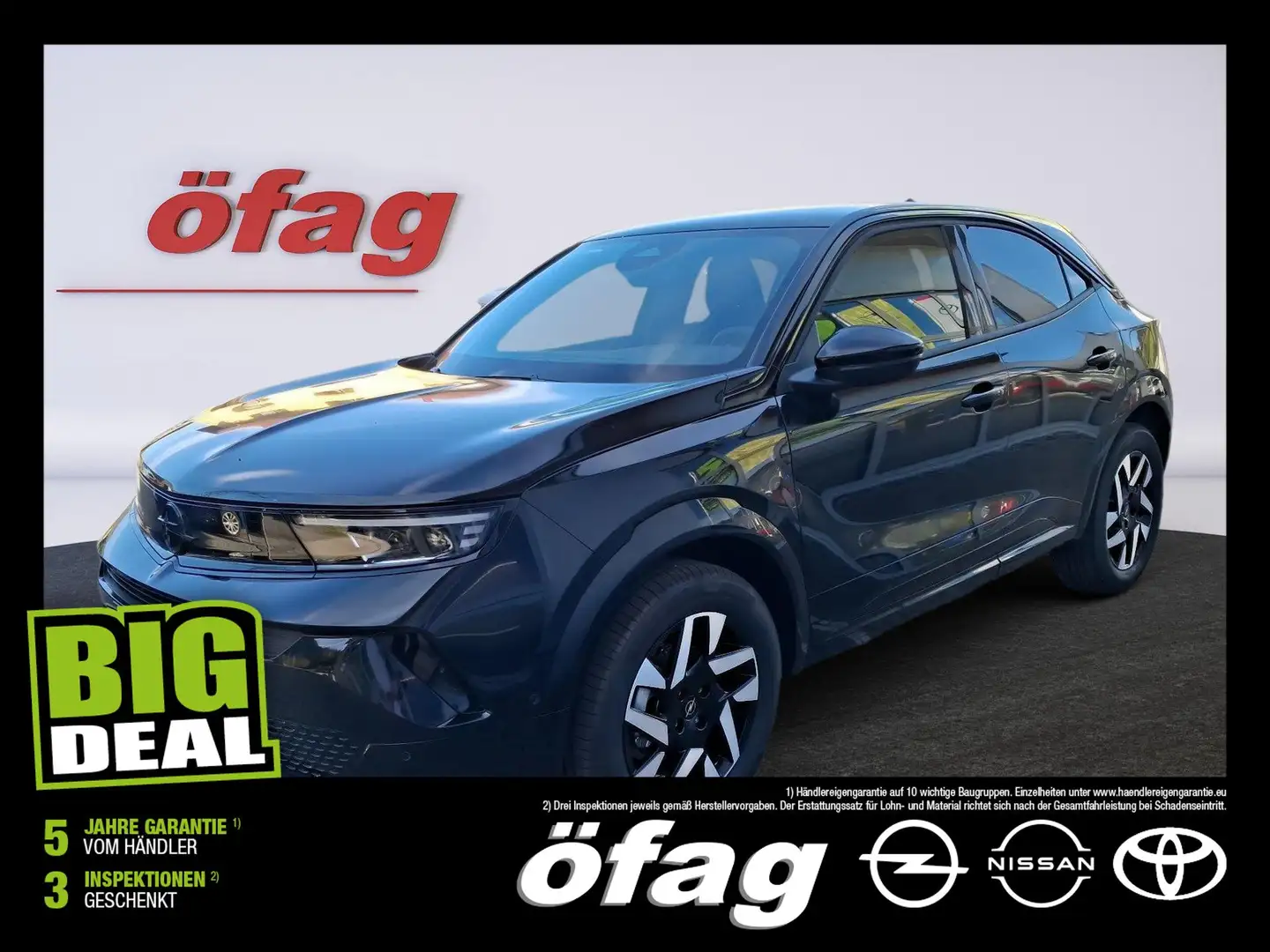 Opel Mokka 1.2 Direct Injection Turbo GS ACC+SHZ+PDC Schwarz - 1