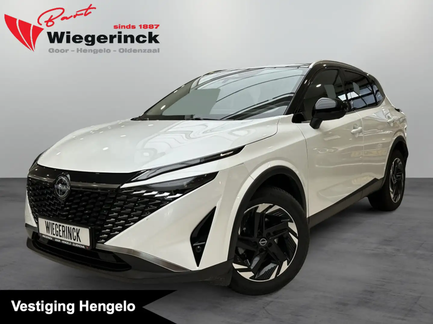 Nissan Qashqai 1.3 MHEV X N-Connect [ PACK EASY I COLD PACK I PAN Blanc - 1