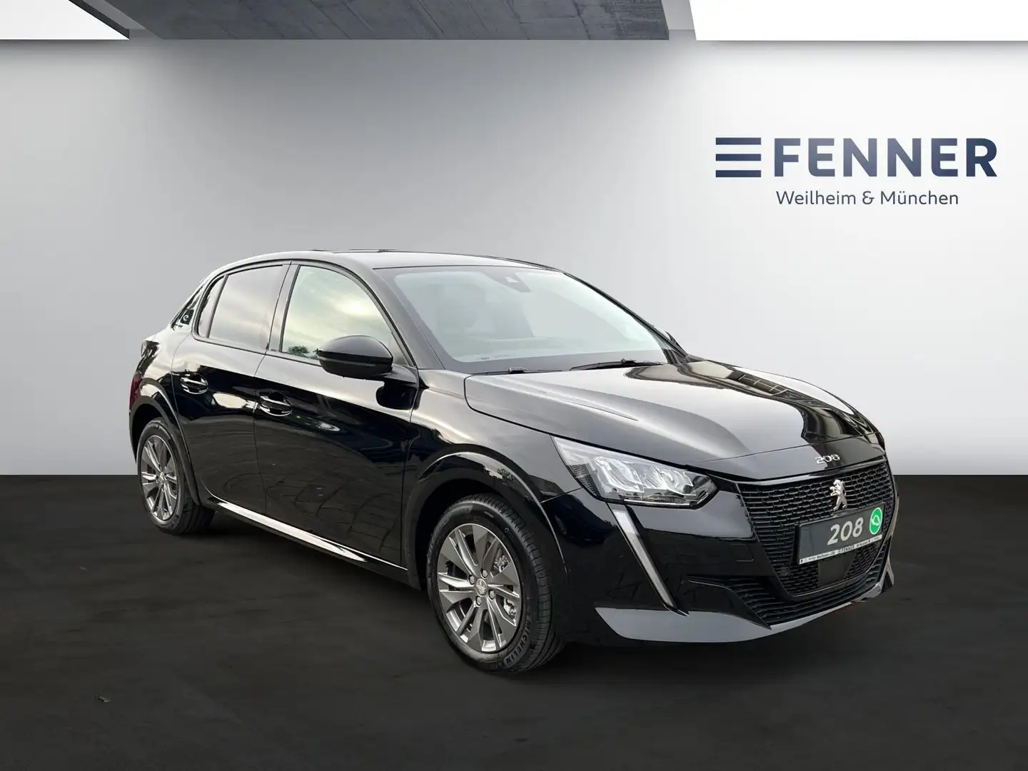 Peugeot 208 e-208 Allure Pack 136 + Kamera-SHZ-Keyless + Schwarz - 2