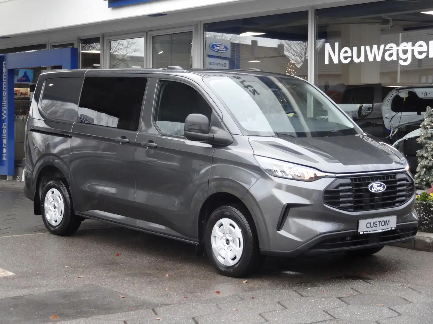 Ford Transit Custom 320 L1H1 DoKa Trend AHK RFK 5Sitz Серый - 2