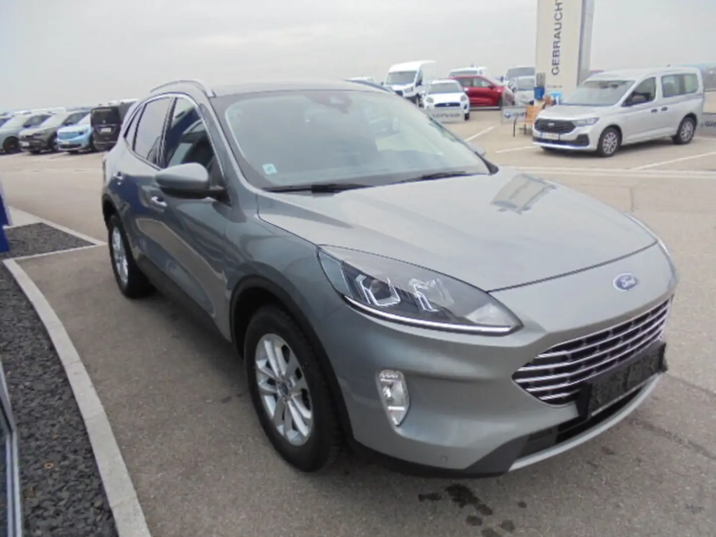 Ford Kuga Titanium 120PS Diesel A8 Automatik ,  AHK Silber - 2