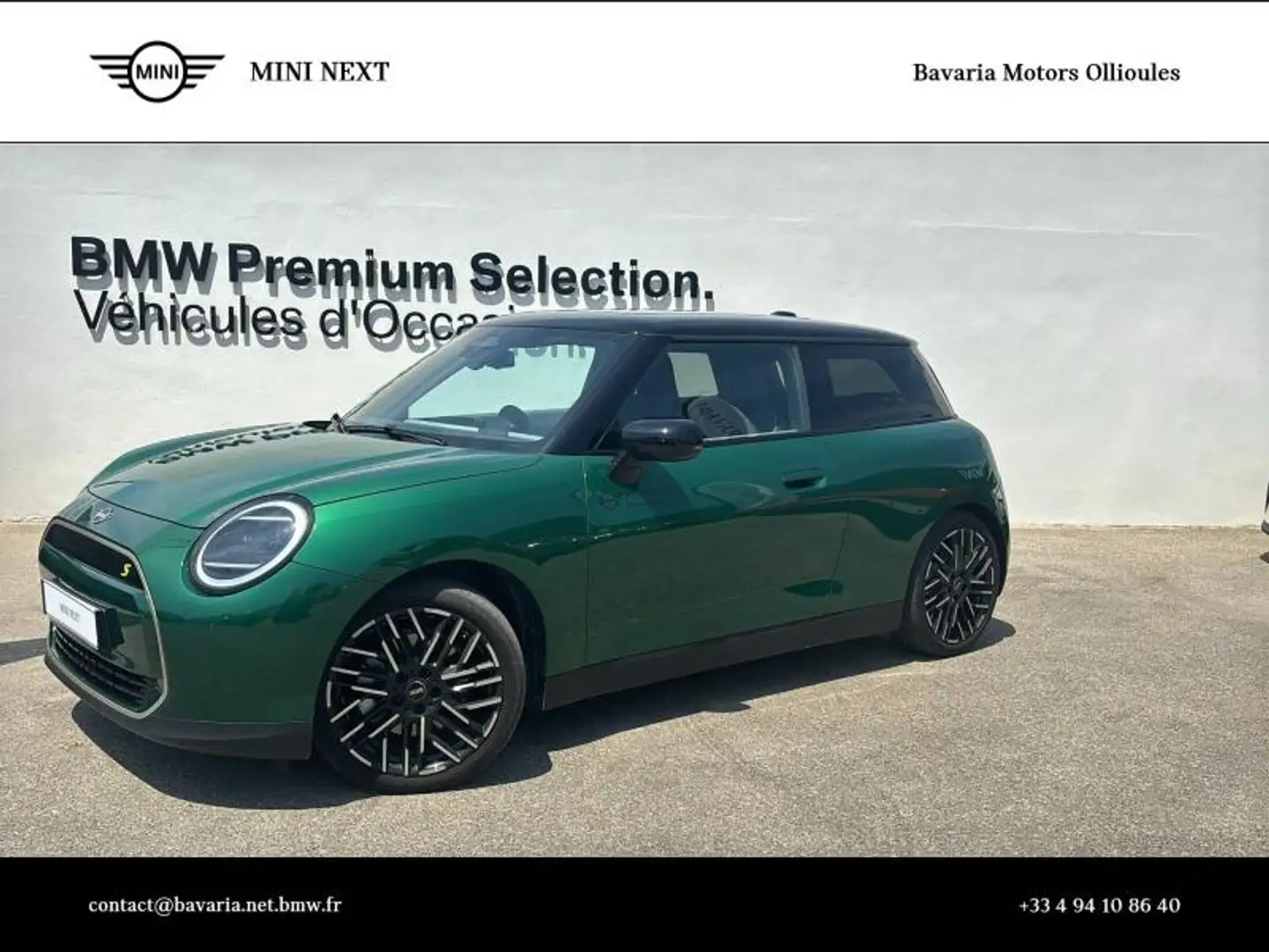 MINI Cooper SE 218ch Favoured Vert - 1