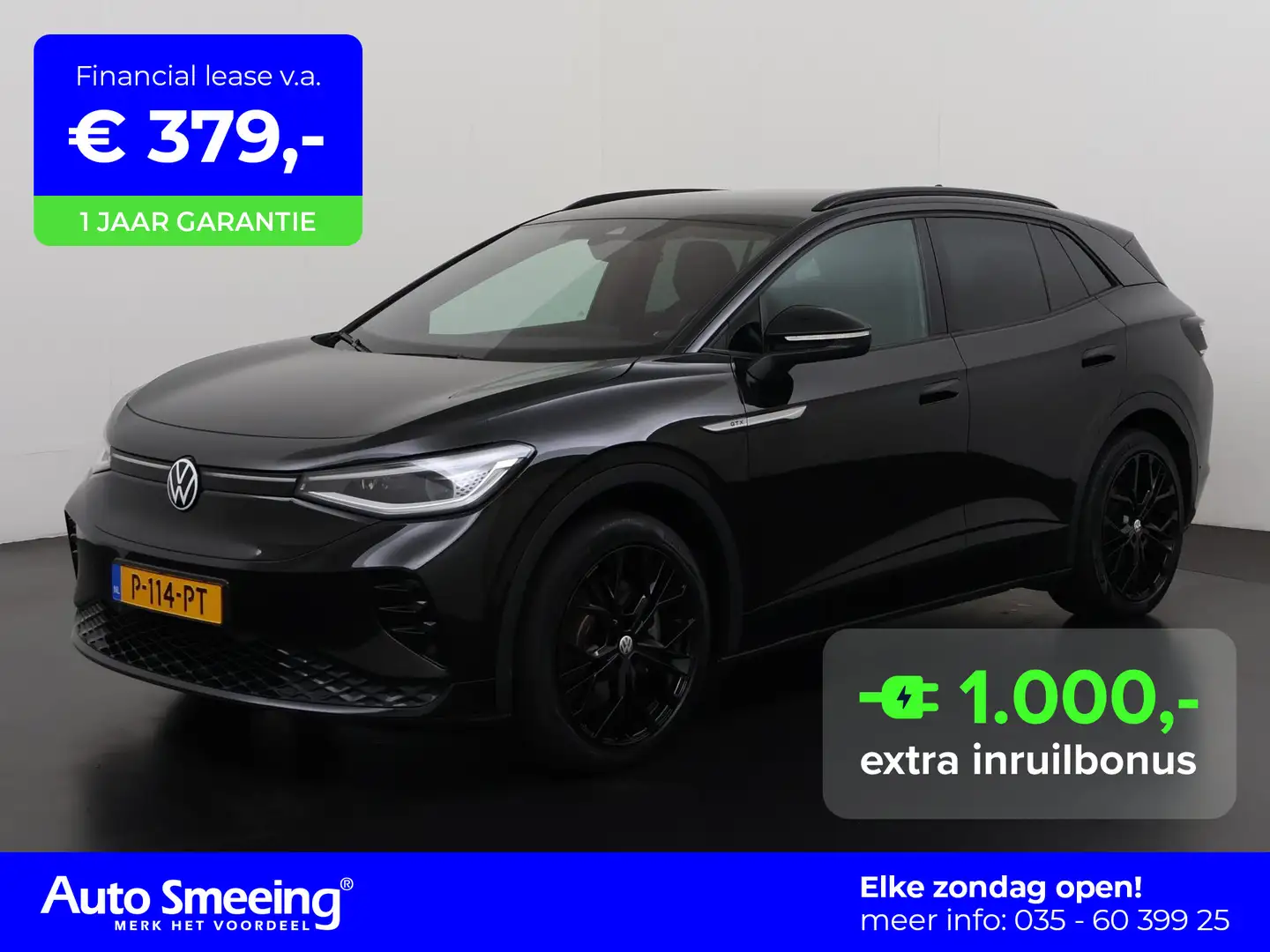 Volkswagen ID.4 GTX 4Motion 77 kWh | Black Edition | Adaptief Demp Zwart - 1