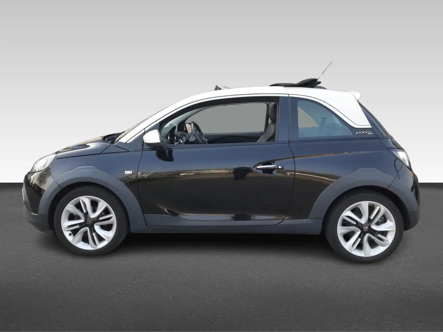 Opel Adam 1.0 Turbo Rocks Online Edition | Vouwdak | Zwart - 2