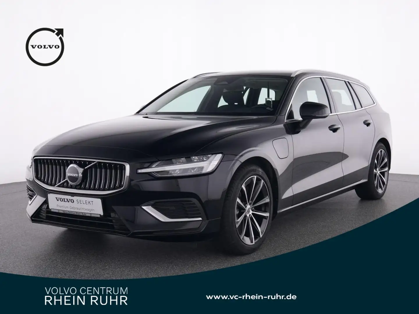 Volvo V60 T6 Recharge AWD Essential+LED+DAB+SHZ+ Schwarz - 1