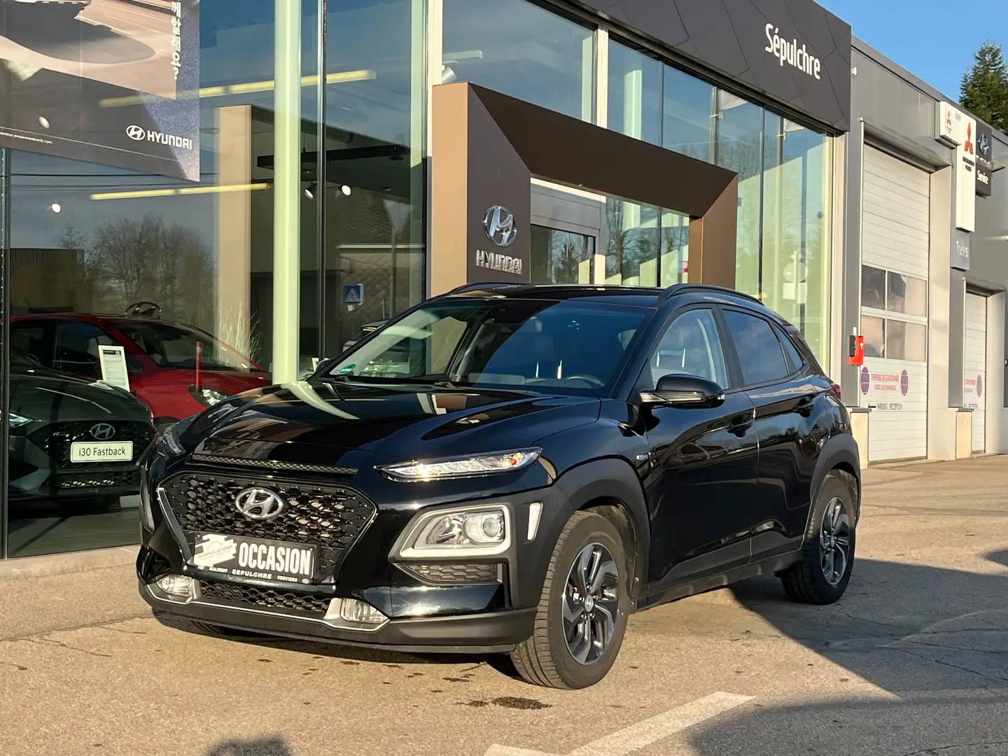 Hyundai KONA 1.6 GDi HEV Twist Techno Pack DCT Schwarz - 1