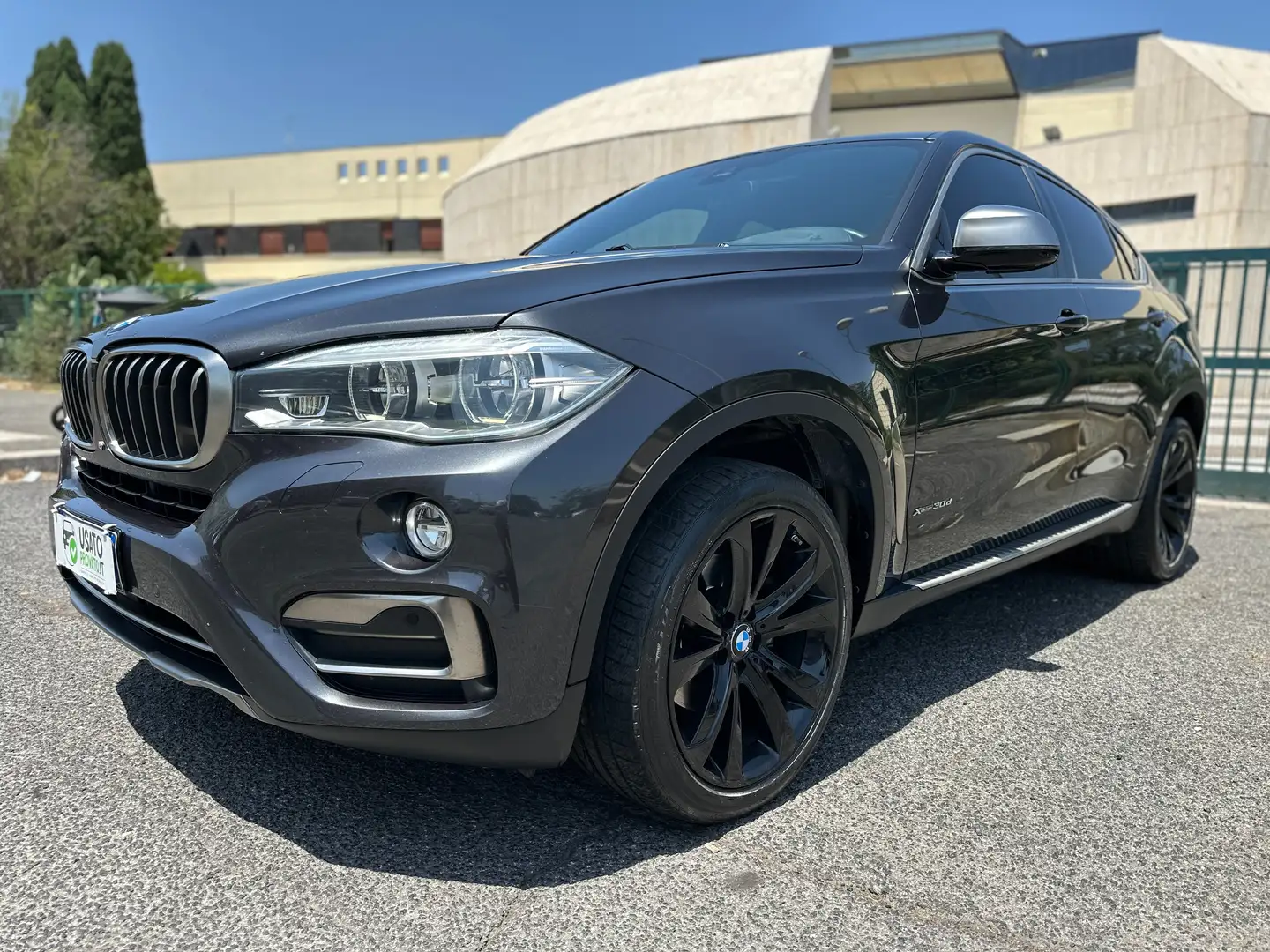 BMW X6 M xdrive 4x4 30d Msport 258cv Camera 360 Garanzia! Grigio - 2