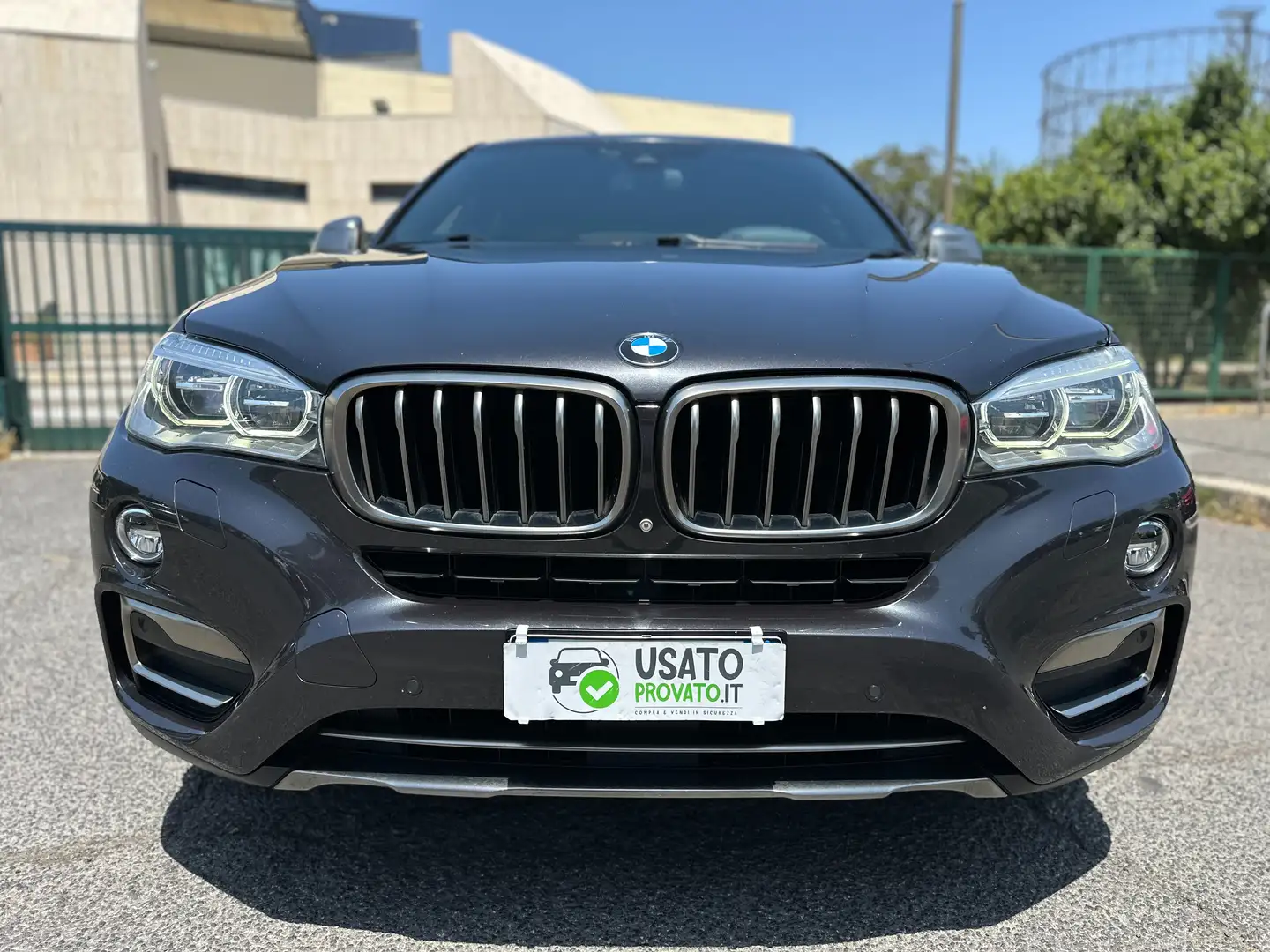 BMW X6 M xdrive 4x4 30d Msport 258cv Camera 360 Garanzia! Grigio - 1