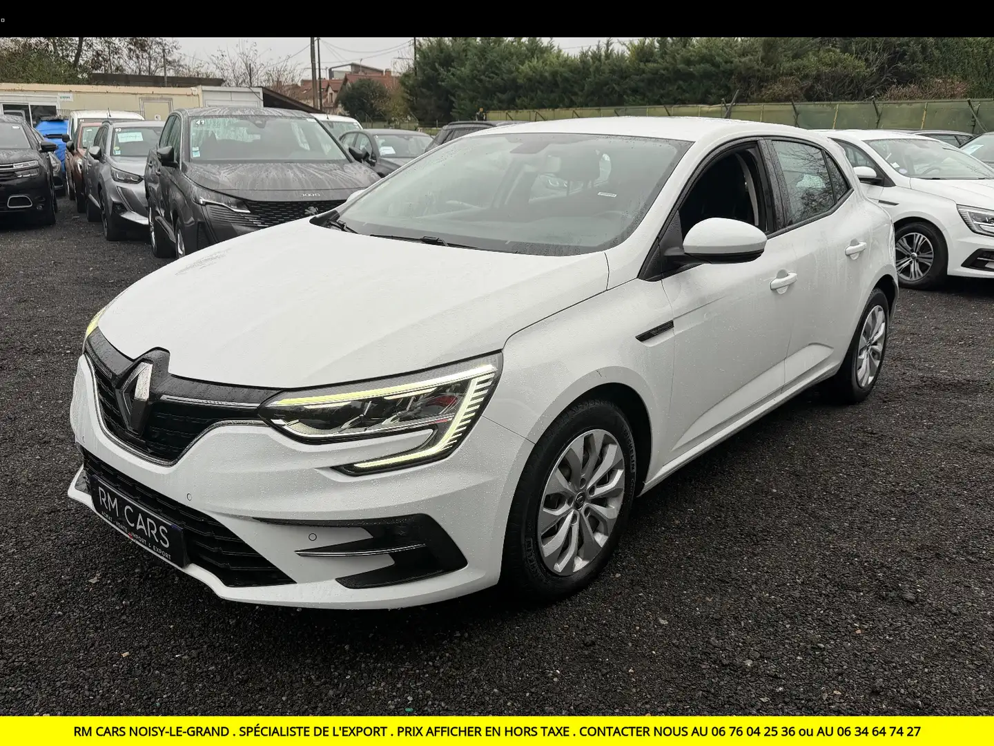 Renault Megane Mégane IV Berline Blue dCi 115 - 21N Business Blanc - 1