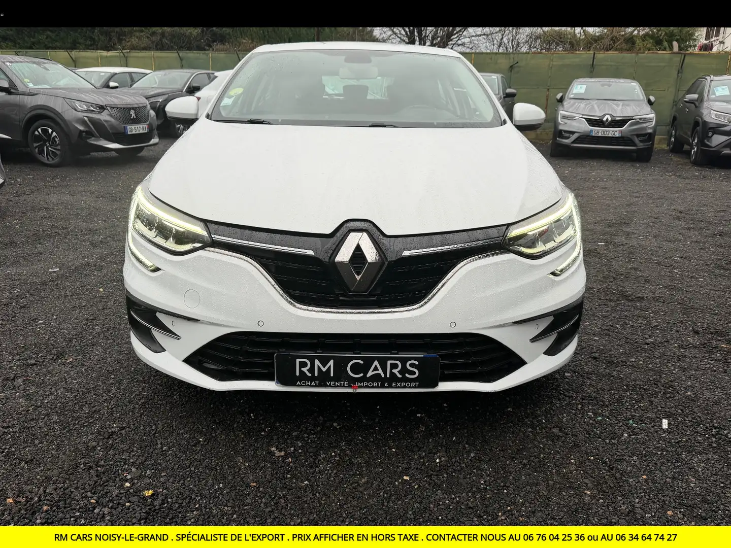 Renault Megane Mégane IV Berline Blue dCi 115 - 21N Business Blanc - 2