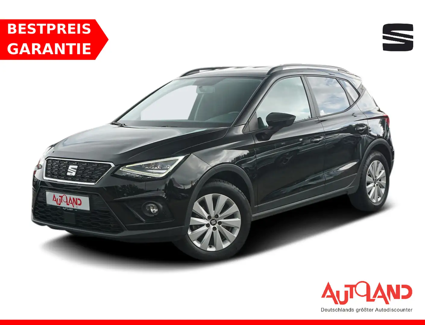 SEAT Arona 1.5 TSI DSG FR VC LED ACC Navi Kamera Schwarz - 1