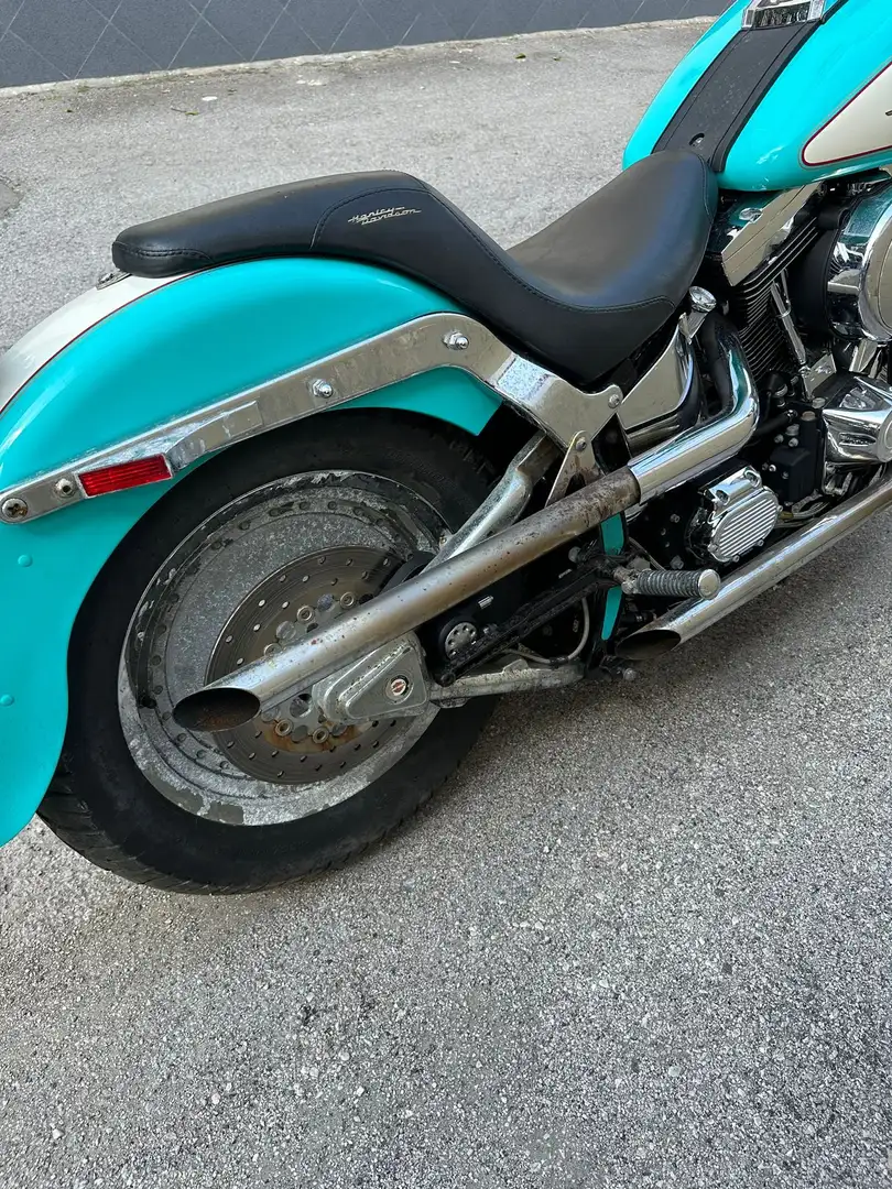 Harley-Davidson Softail FXSTV-T 1340 km 6133 unico proprietario Bílá - 2