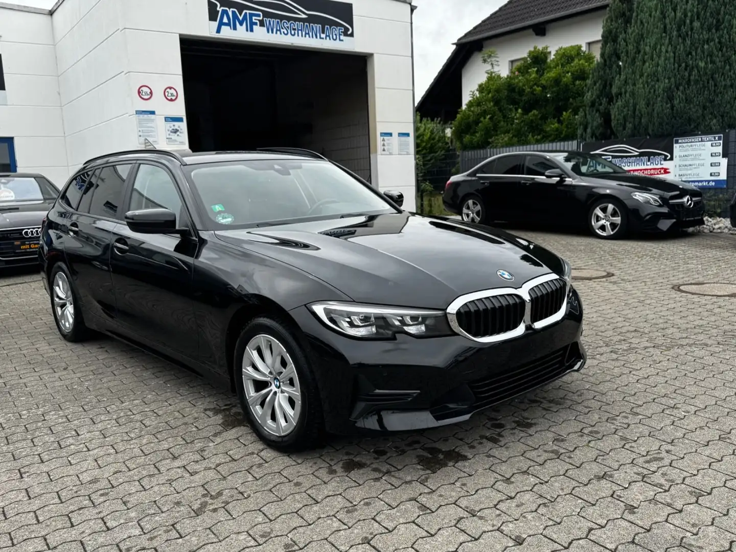BMW 320 Baureihe 3 Touring 320 d Advantage kamera Schwarz - 2