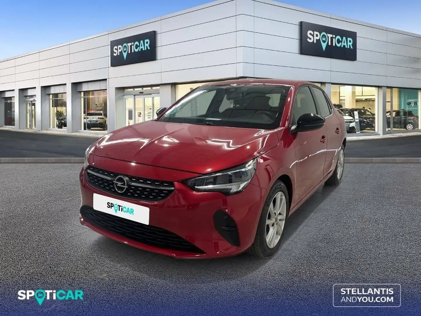 Opel Corsa 1.2T XHL S/S Elegance 100 Rouge - 1