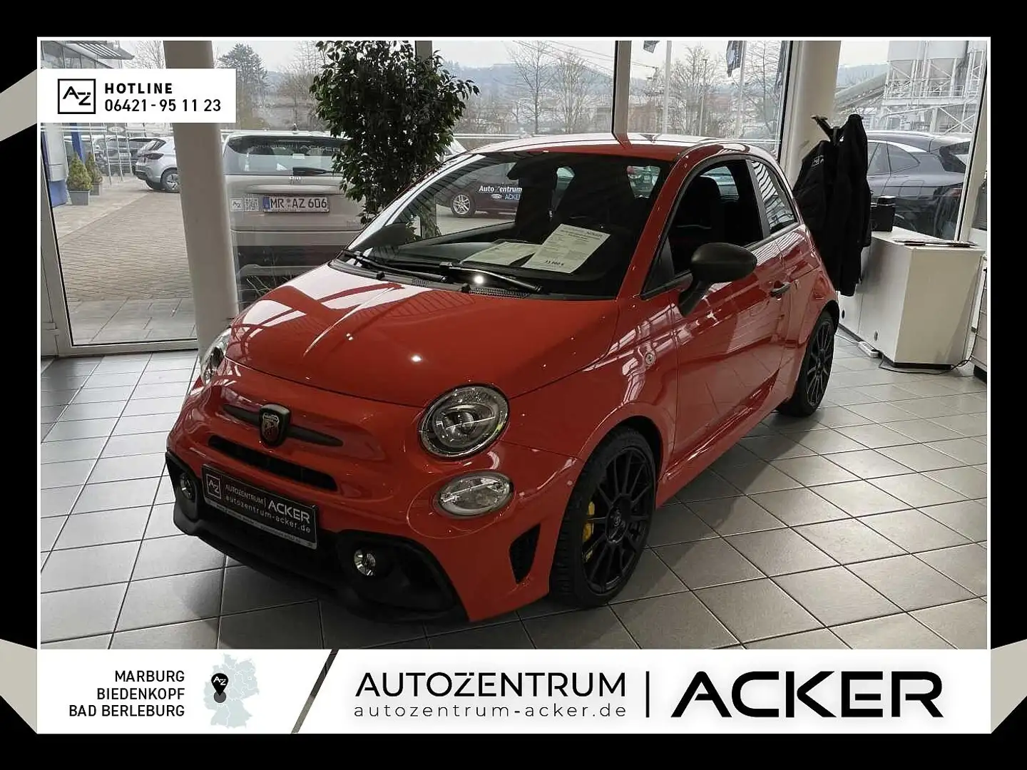 Abarth 695 Abarth Competizone-Kit/Beats-Audio Pomarańczowy - 1