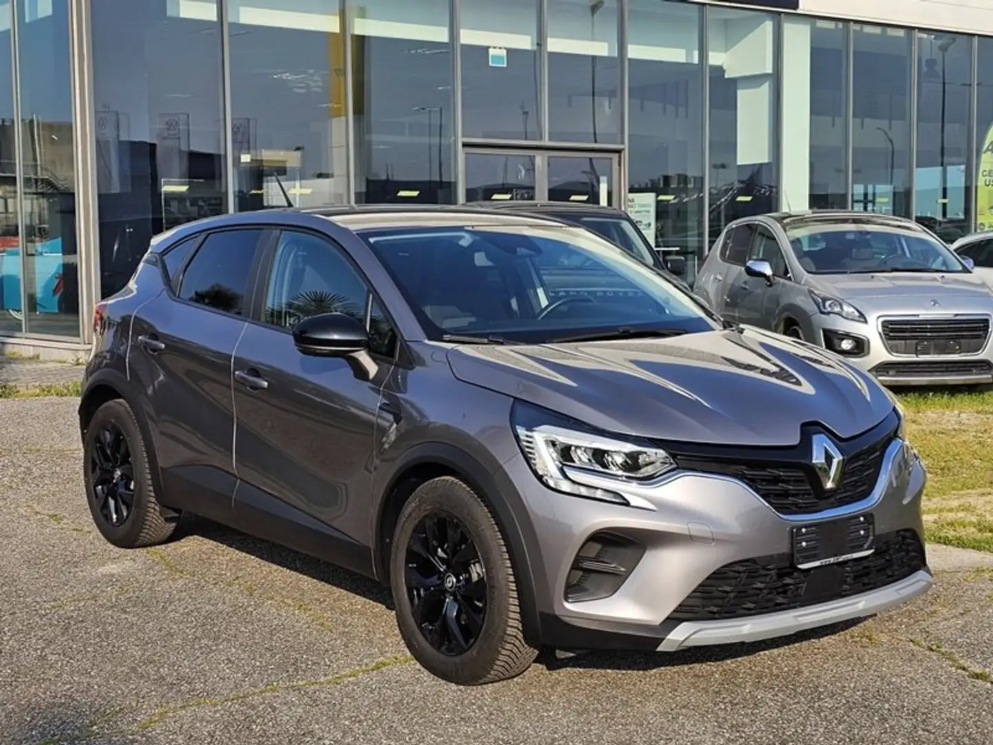 Renault Captur Captur E-Tech 145cv hybrid Black Tecnosense auto Gris - 1