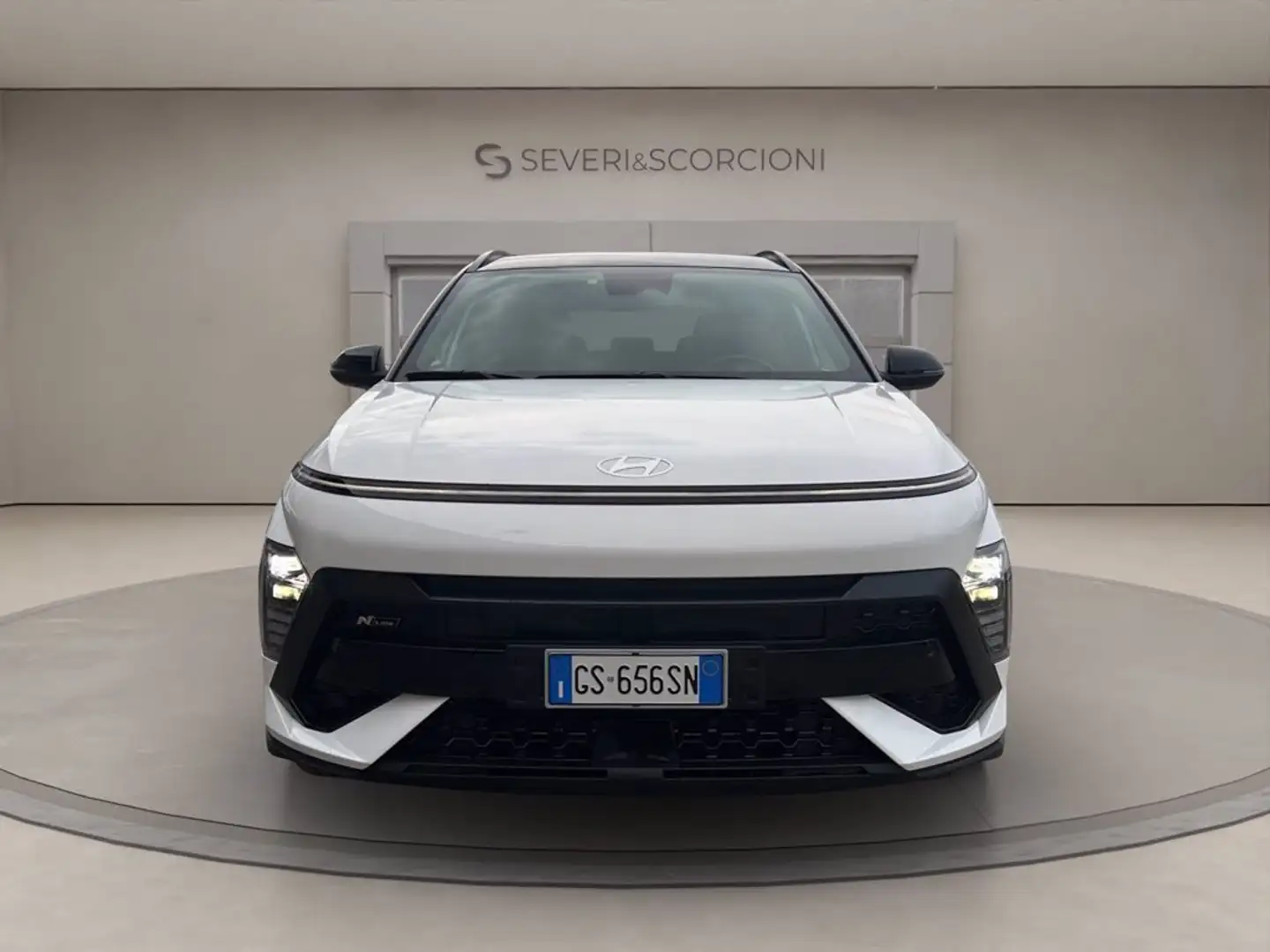 Hyundai KONA 1.6 gdi hev n line tech pack 2wd 141cv dct Blanc - 2