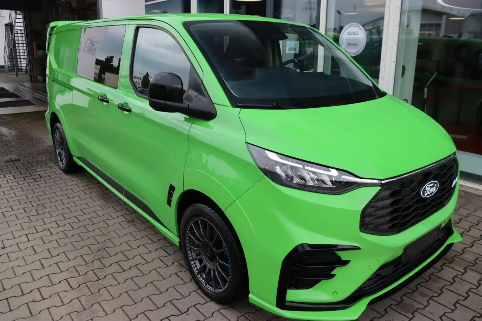 Ford Transit Custom MS-RT DOKA ALLRAD AHK 1,99% FIN* Verde - 2