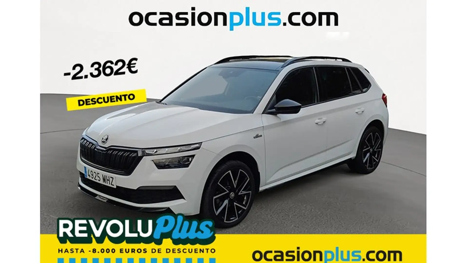 Skoda Kamiq 1.5 TSI Montecarlo DSG Blanc - 1