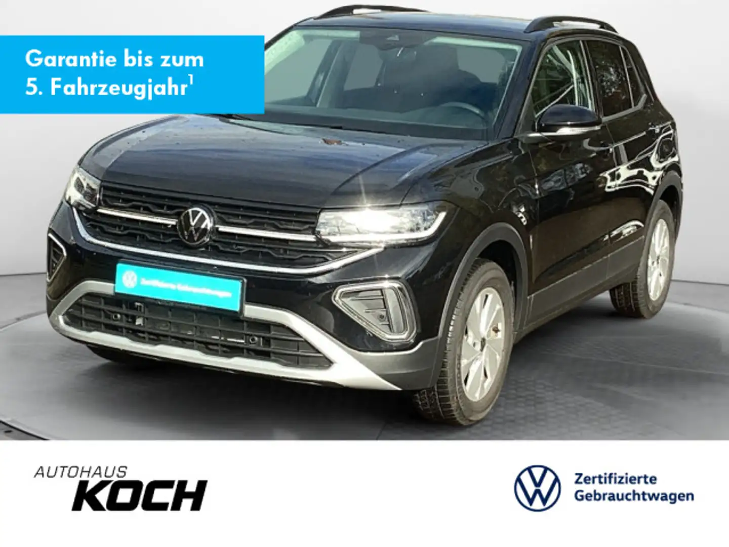 Volkswagen T-Cross 1.5TSI Life DSG Kamera LED Schwarz - 1