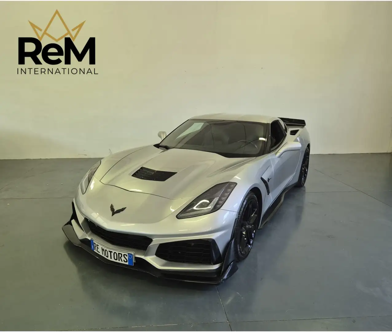 Corvette C7 Stingray ZL1 Manuale Argintiu - 1
