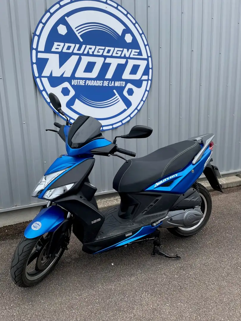 Kymco Agility 125 Bleu - 2