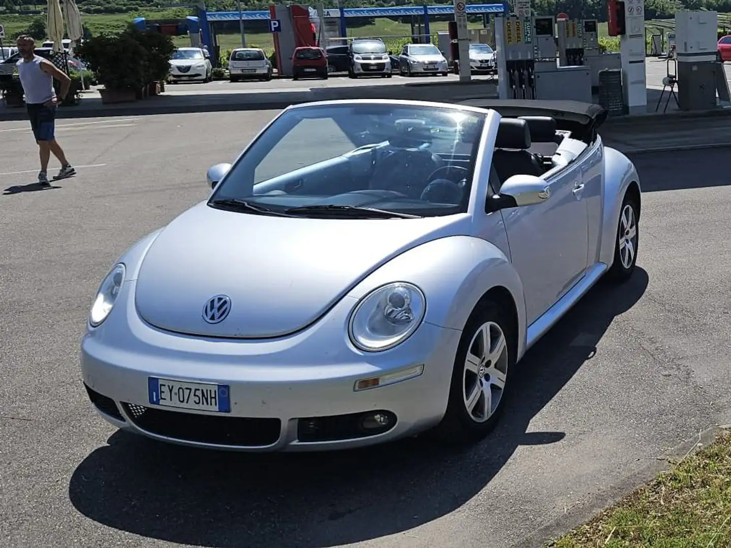 Volkswagen New Beetle New Beetle Cabrio Cabrio 1.6 FL Argento - 1