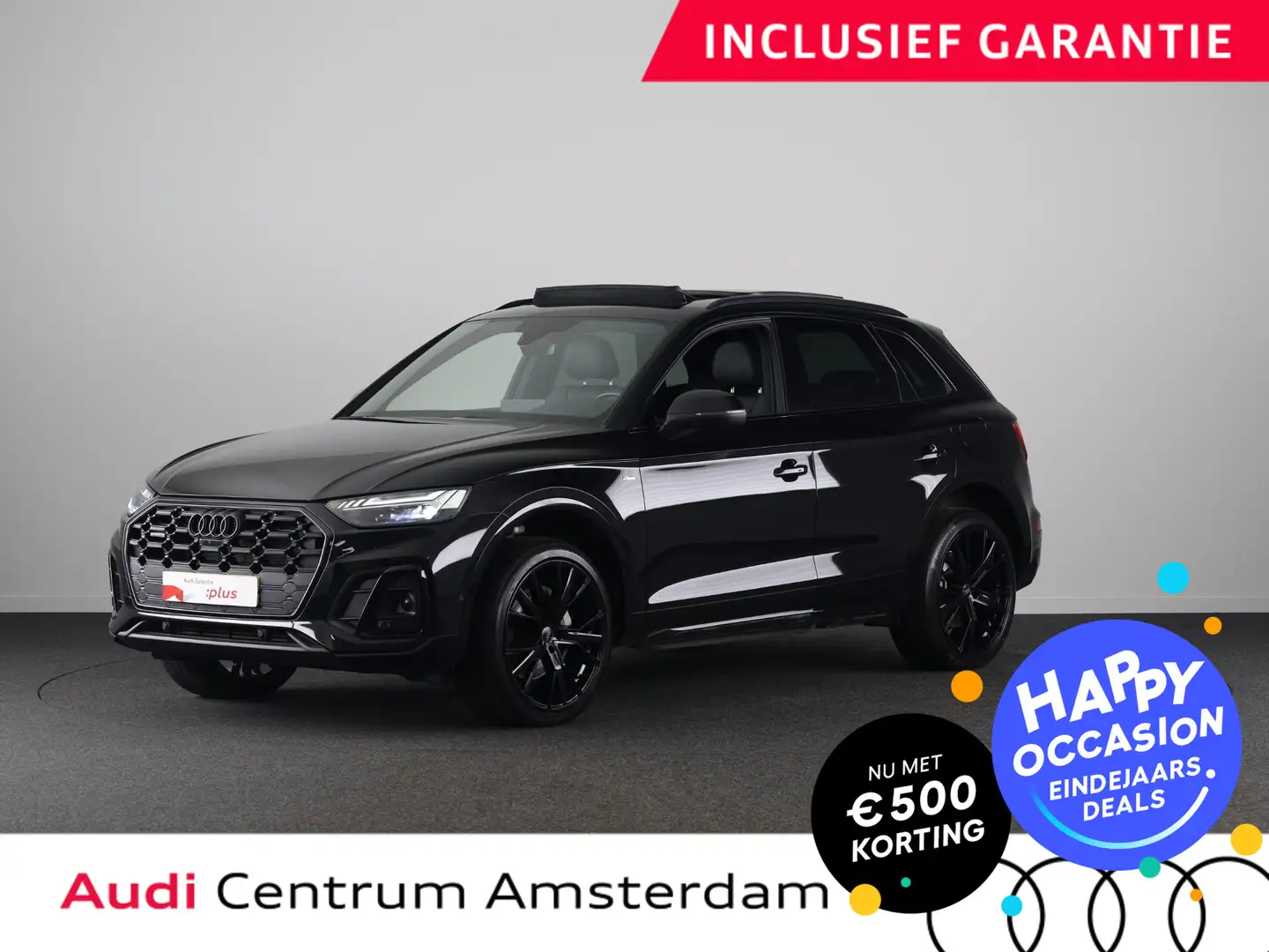 Audi Q5 50 TFSI e S edition Competition 299 pk S-tronic | Zwart - 1