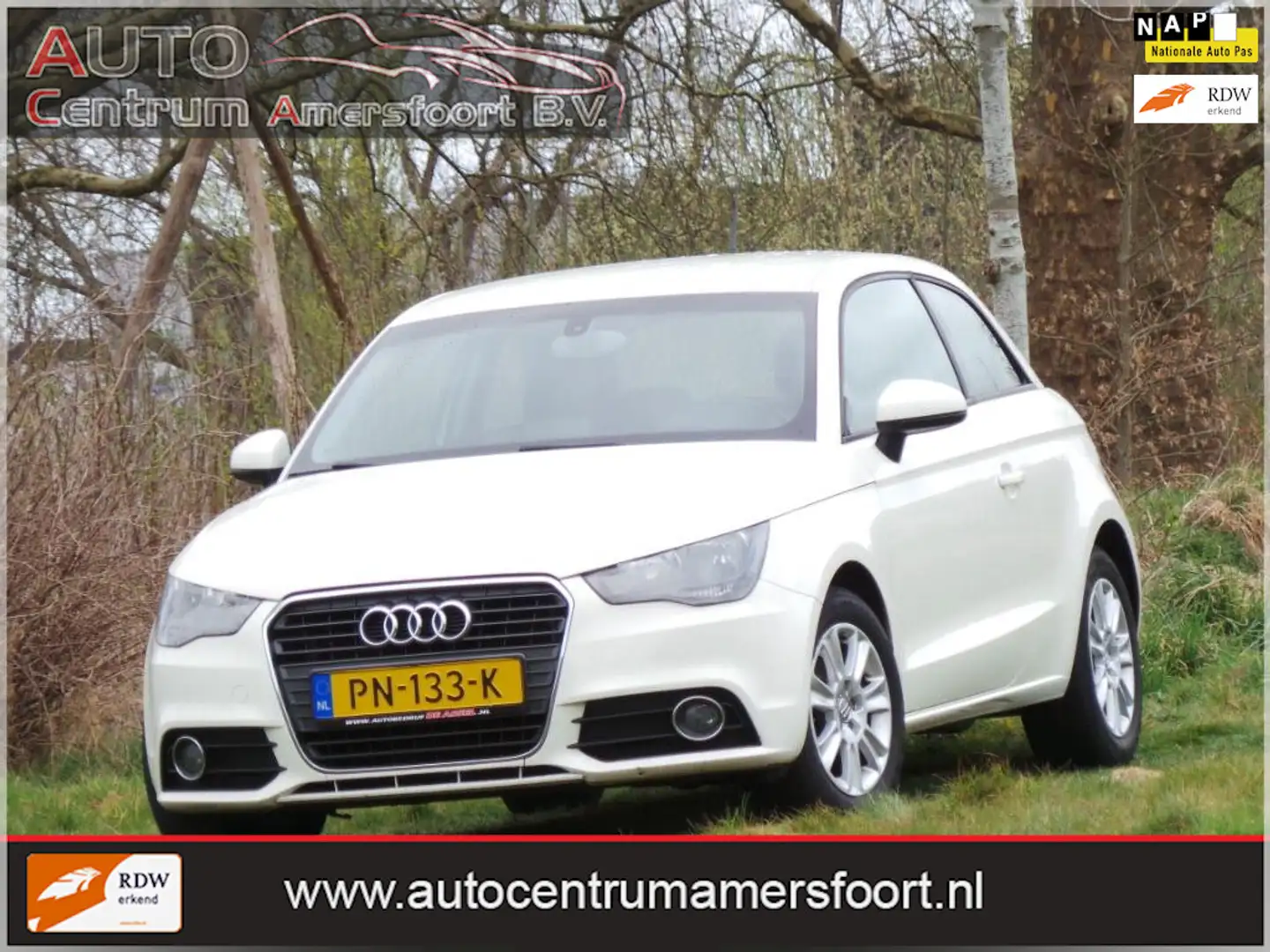 Audi A1 1.2 TFSI Ambition Pro Line ( INRUIL MOGELIJK ) Wit - 1