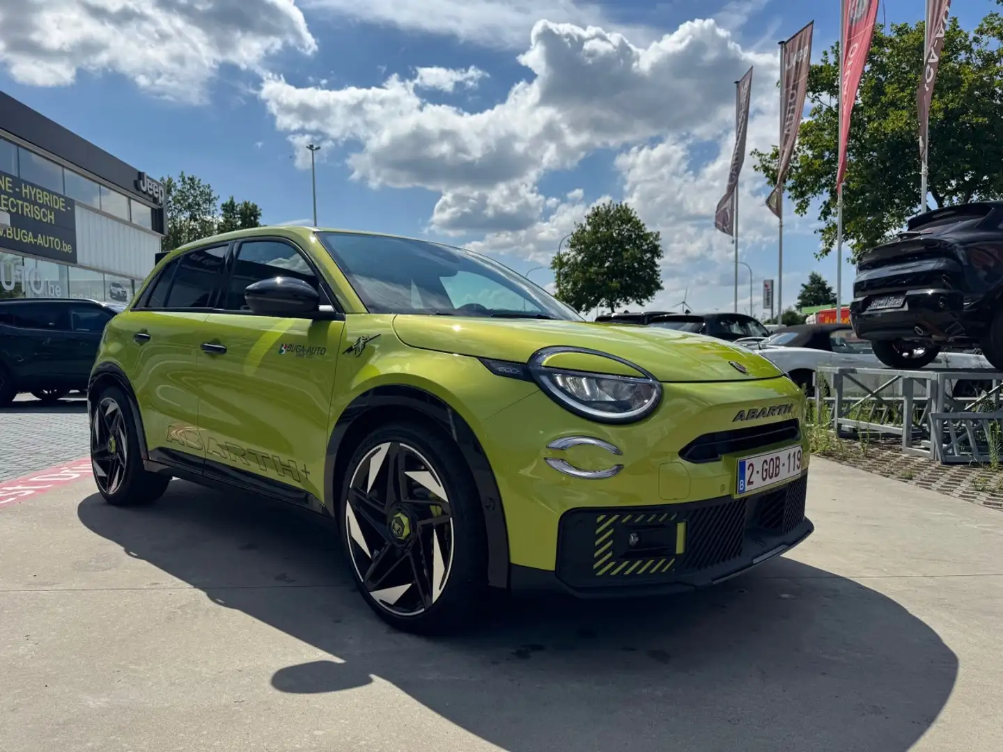 Abarth 600e 280 pk Żółty - 2