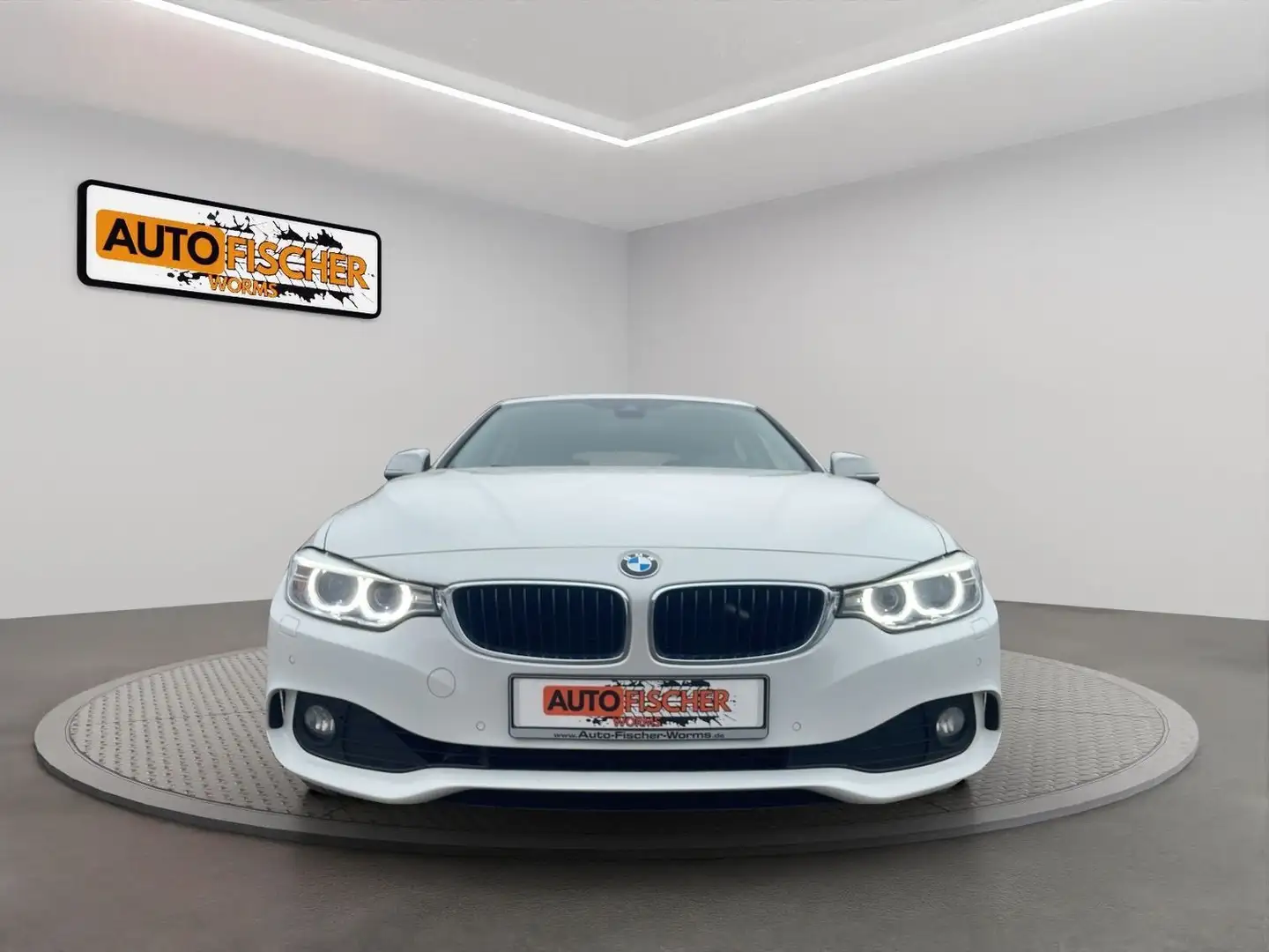 BMW 420 d Gran Coupe Navi PDC Tempomat SD Weiß - 2