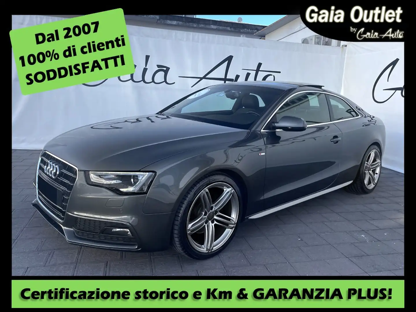 Audi A5 Coupe 2.0TDI 2XSLINE 177cv multitronic S LINE Grau - 1