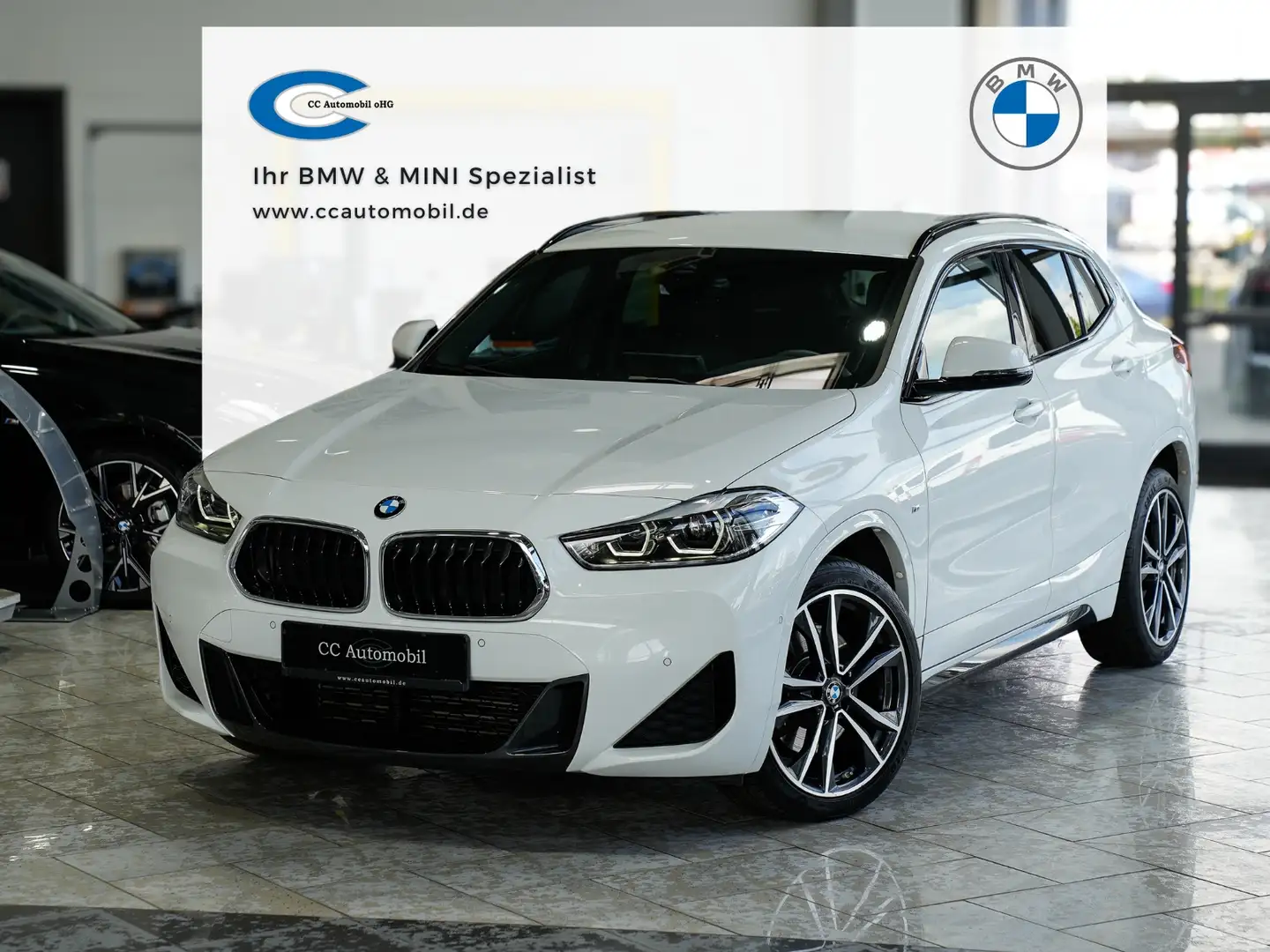 BMW X2 xDrive 20d M Sport 19LM ACC HUD Weiß - 1