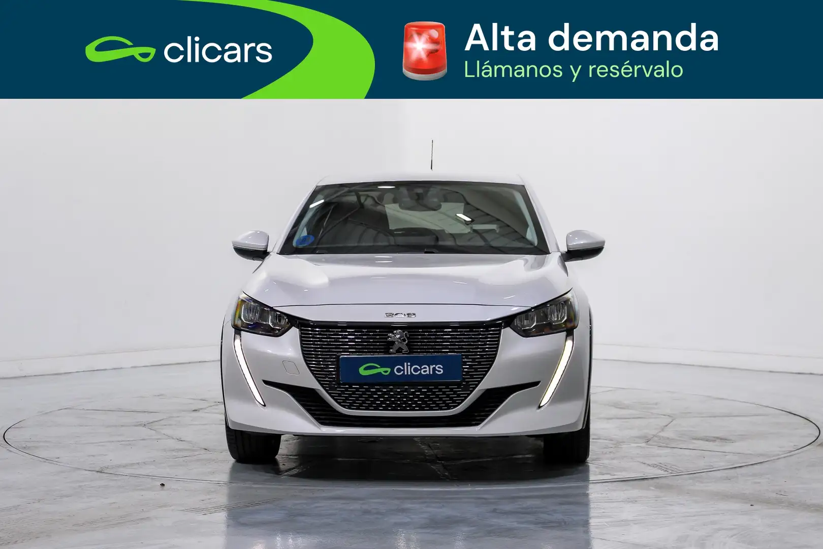 Peugeot 208 Allure Eléctrico 100kW Blanco - 2