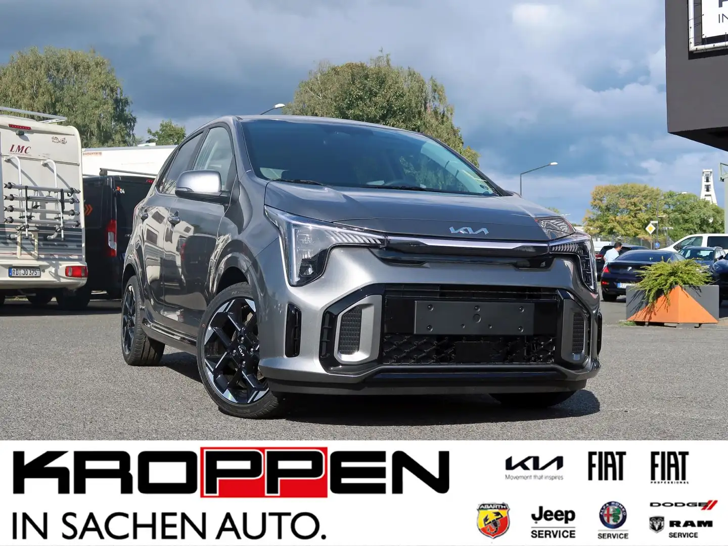 Kia Picanto 1.0 AMT GT-LINE NAVI & KAMERA Grau - 1