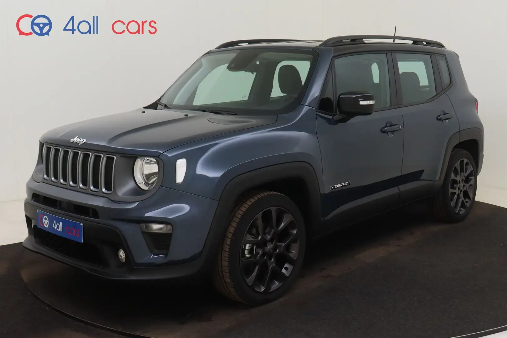 Jeep Renegade 3022  Limited  MHEV T4,  LederVerwElekt, GSM-con, Bleu - 1