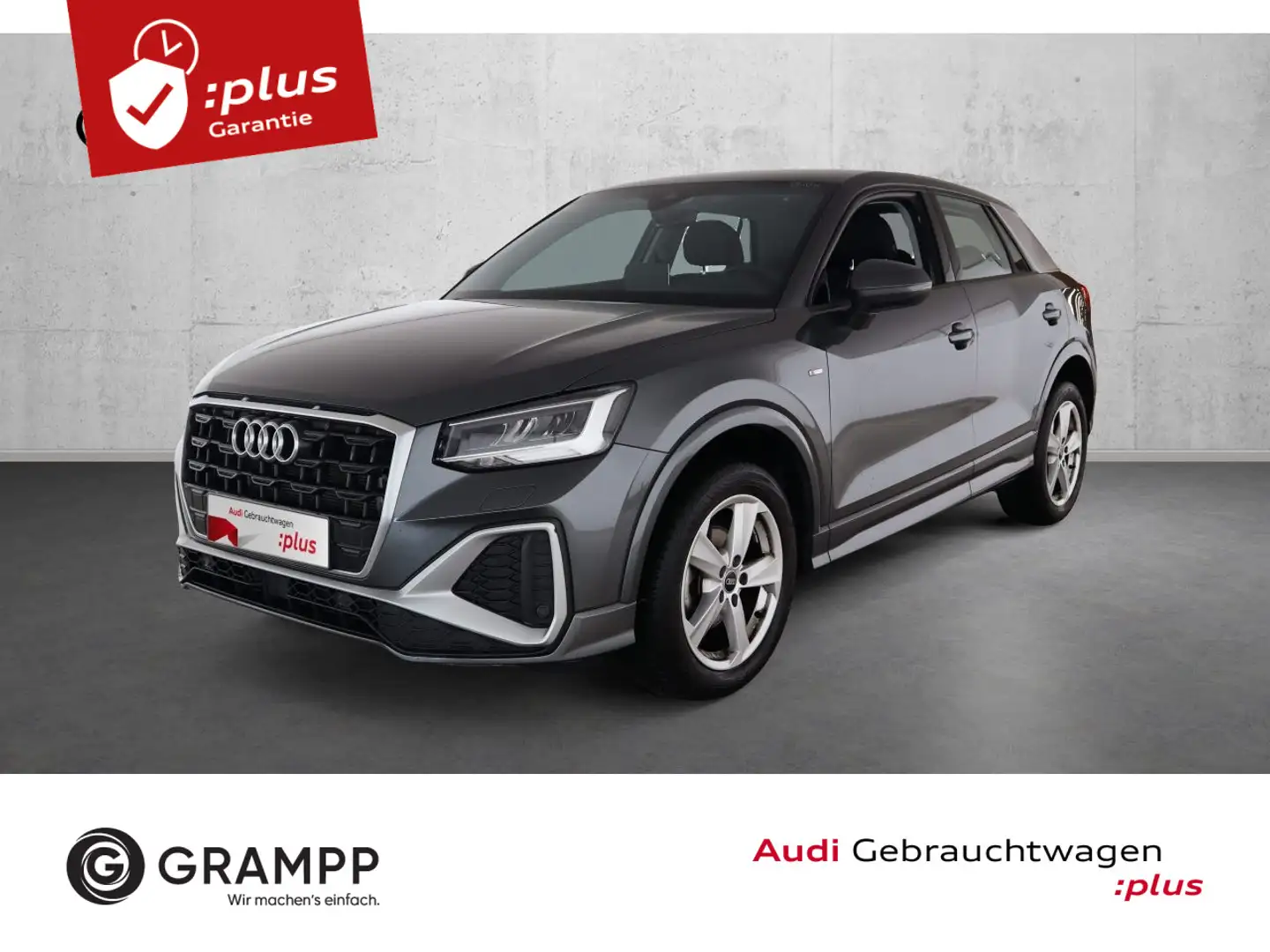 Audi Q2 S line 35 TFSI S-tronic +LED+ASSISTS+PAKETE+ Grau - 1