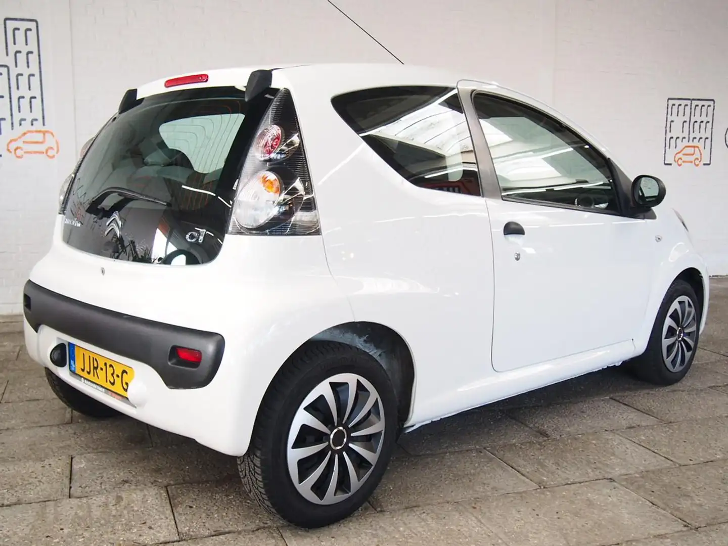 Citroen C1 1.0 Séduction Airco (APK:Nieuw) Incl.Garantie Blanc - 2