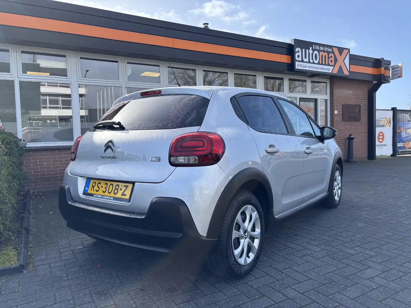 Citroen C3 1.2 PureTech Feel |Navi|Cruise|Climate| Gris - 2