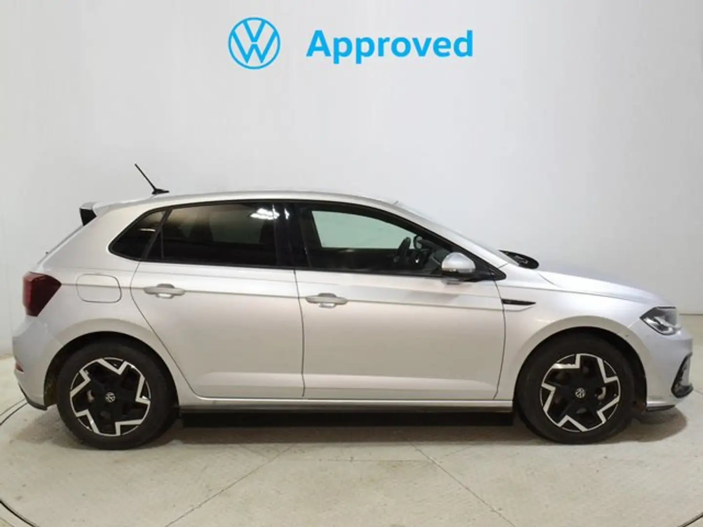 Volkswagen Polo 1.0 TSI R-Line DSG 85kW Gris - 2
