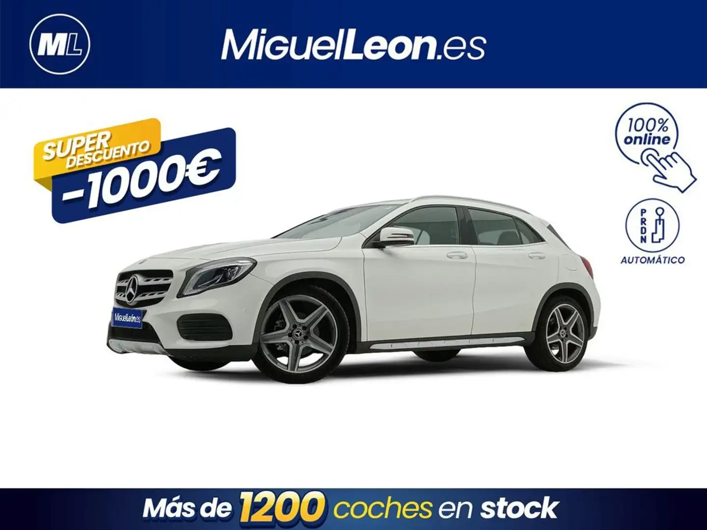 Mercedes-Benz 180 GLA Blanc - 1