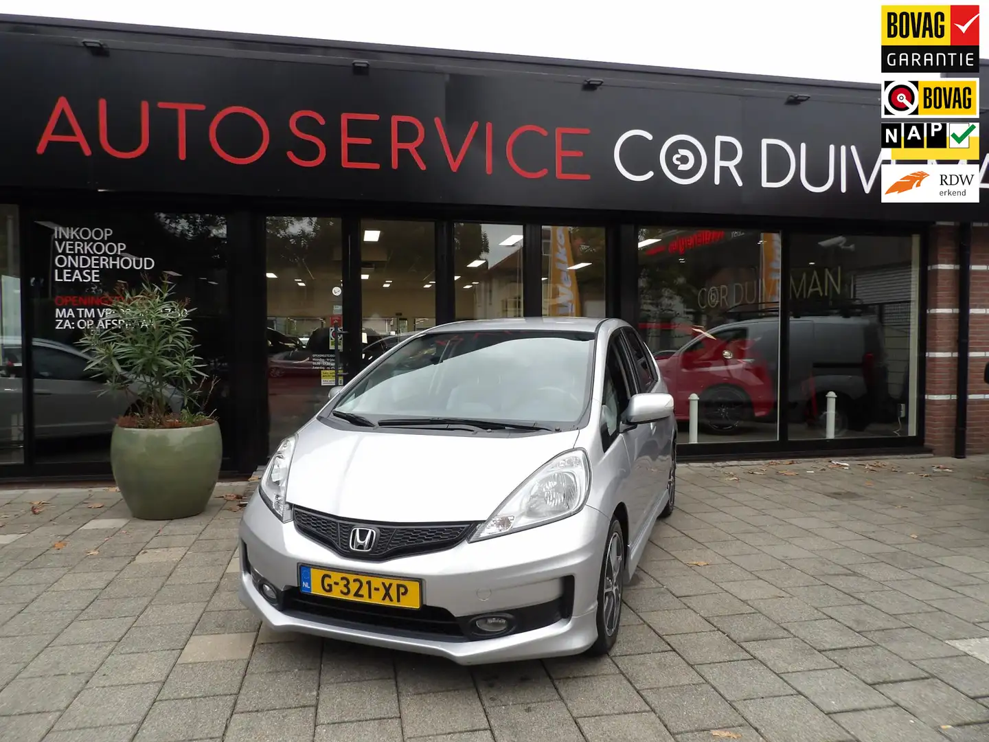 Honda Jazz 1.4 Elegance volledig onderhouden jazz automaat SI Grijs - 1