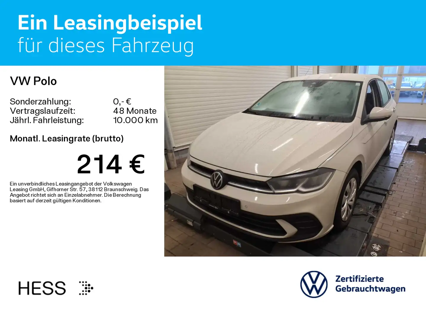 Volkswagen Polo Life 1.0 Life App-Connect, PDC Grau - 2