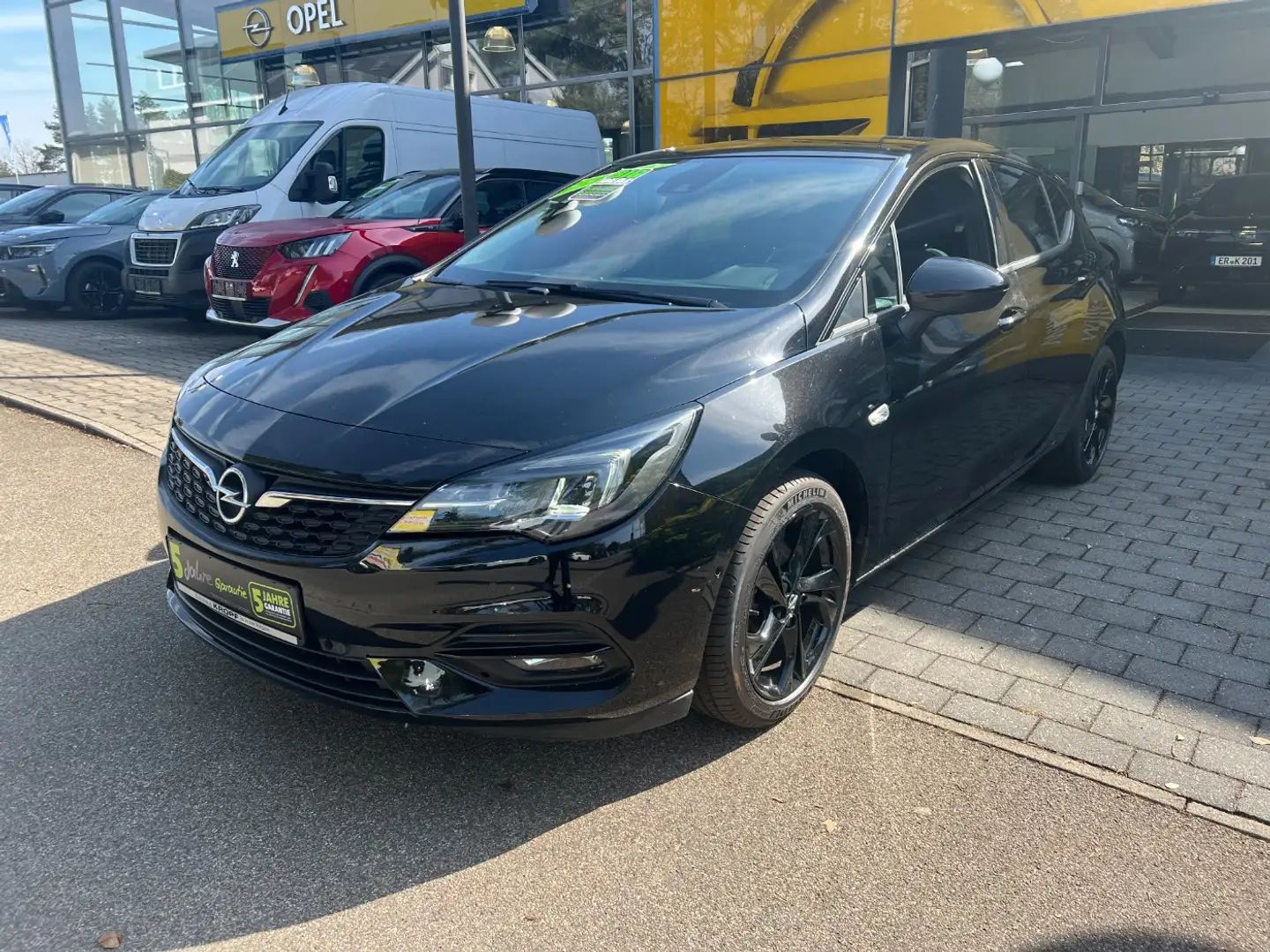 Opel Astra K 1.2 Turbo **PDC SPH LM LED Navi* Noir - 2