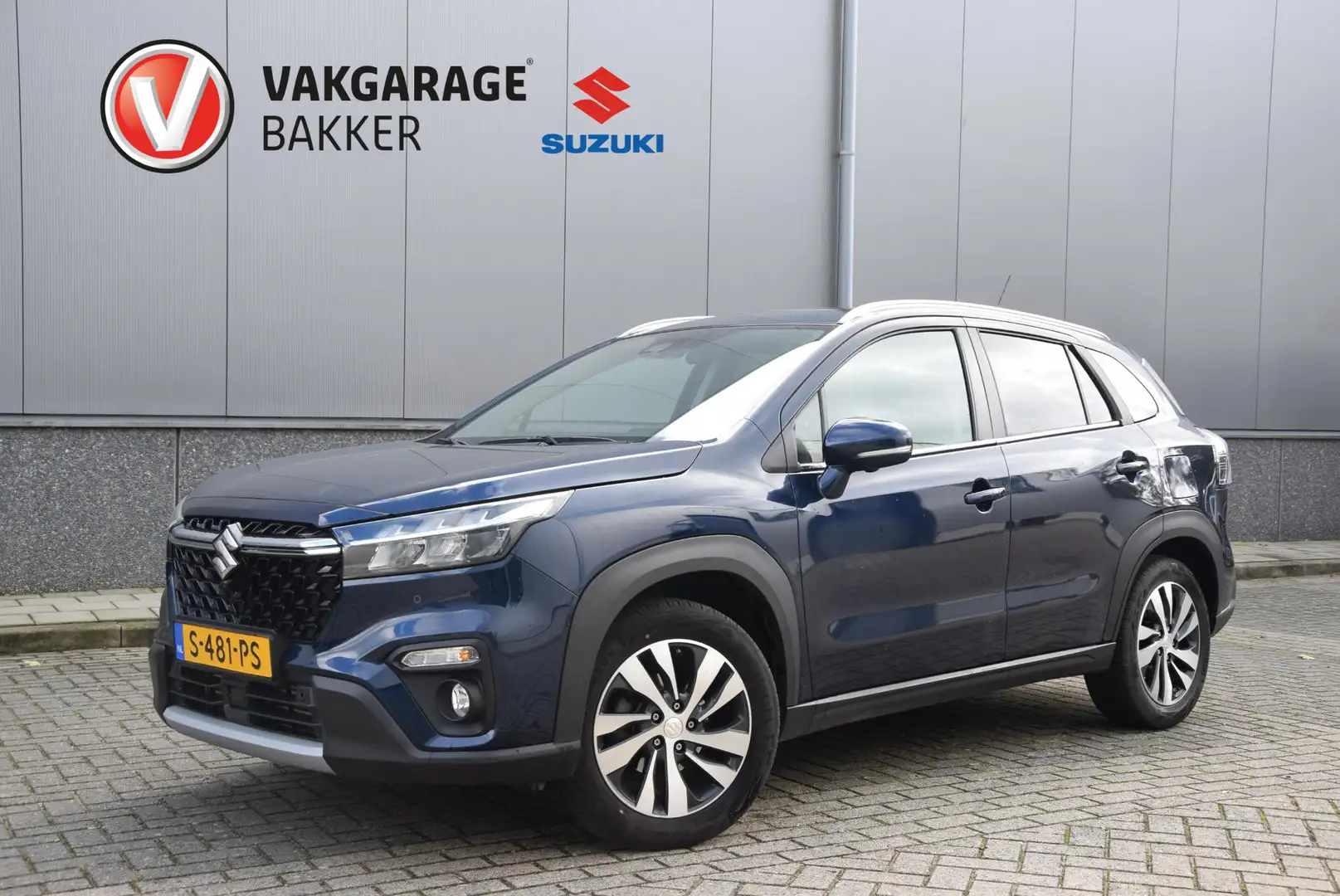 Suzuki S-Cross 1.4 Boosterjet Style Smart Hybrid | 1500kg-trekgew Blau - 1