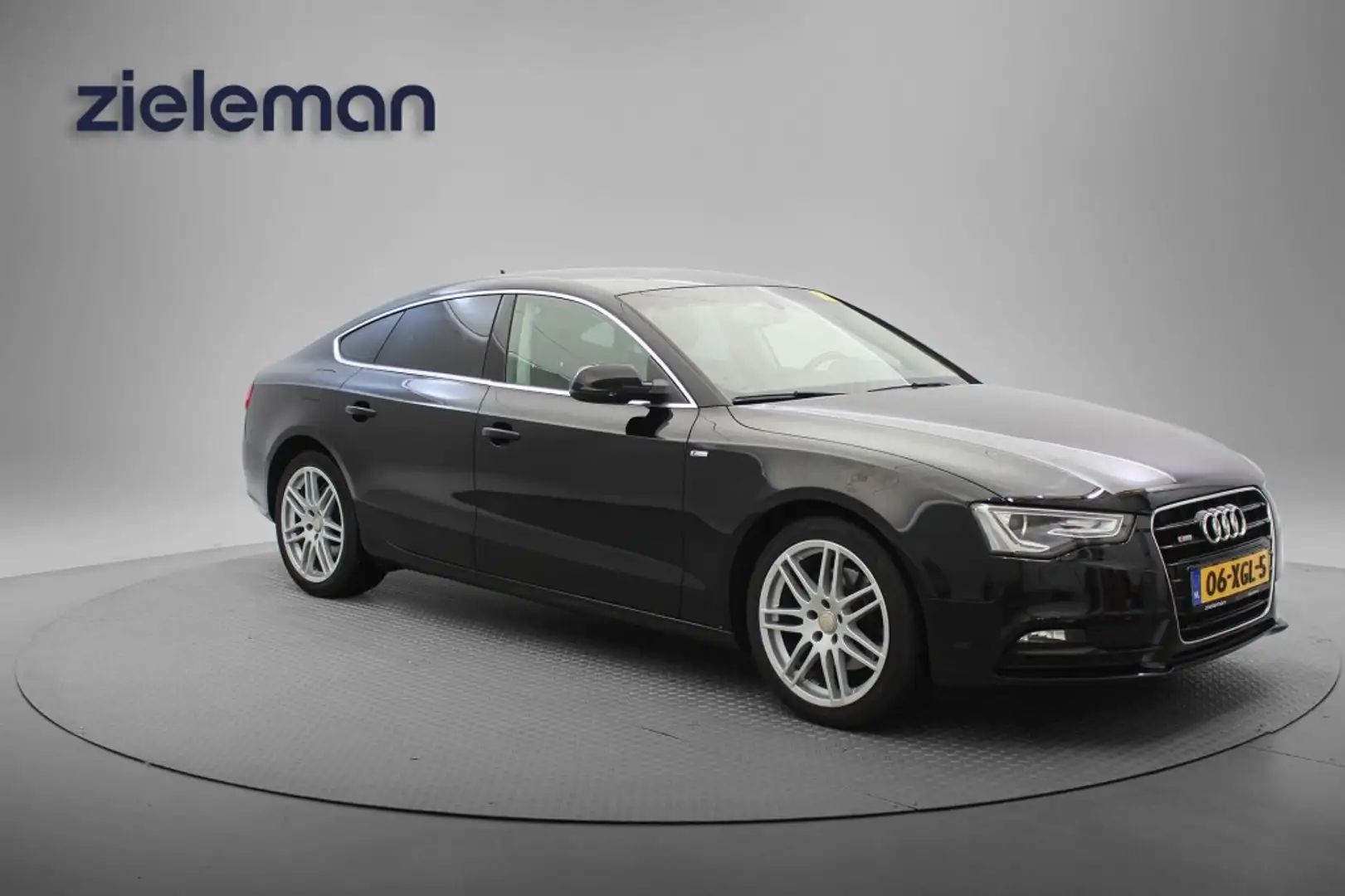 Audi A5 Sportback 1.8 TFSI Pro Line Automaat - Cruise, Cli Zwart - 1