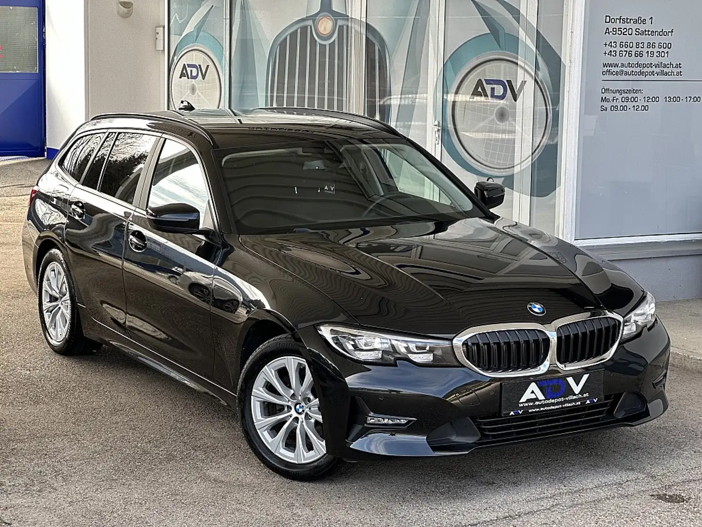 BMW 320 320d xDrive Touring 48 V Mild-Hybrid-Technologi... Schwarz - 2